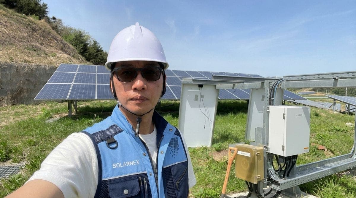 영주시 작업중 태양광 철거